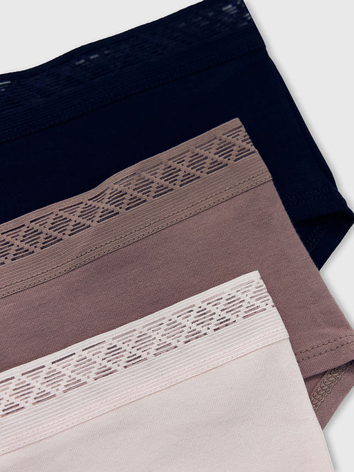 Трусы женские шорты мультипак (3 шт.) в черном цвете - Mark formelle фото 9