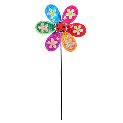 Ветерок "Цветочек с бабочкой" в пакете