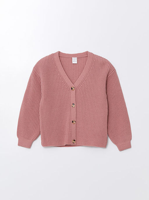 V Yaka Triko K?z ?ocuk H?rka