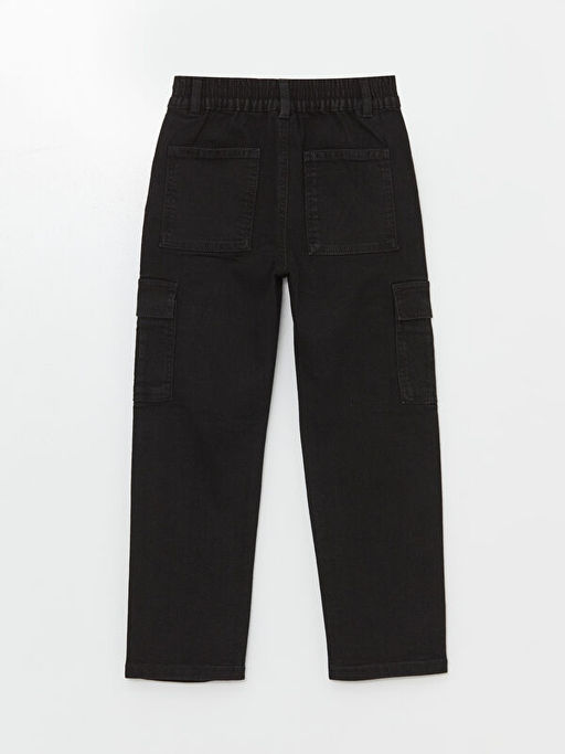 Beli Lastikli Regular Fit Erkek ?ocuk Jean Pantolon - Waikiki фото 2