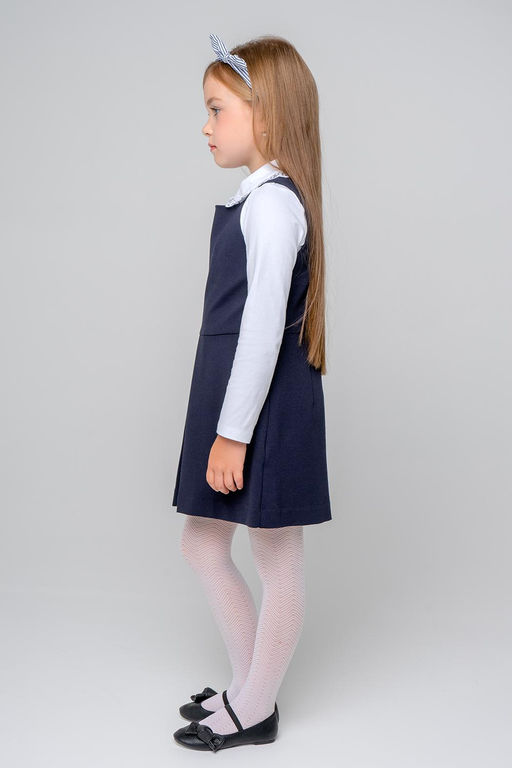 Crockid _ К 5731/темно-синий сарафан для дев