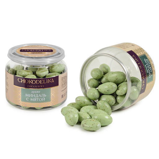 Драже Миндаль с мятой 120 гр - Chokodelika фото 2