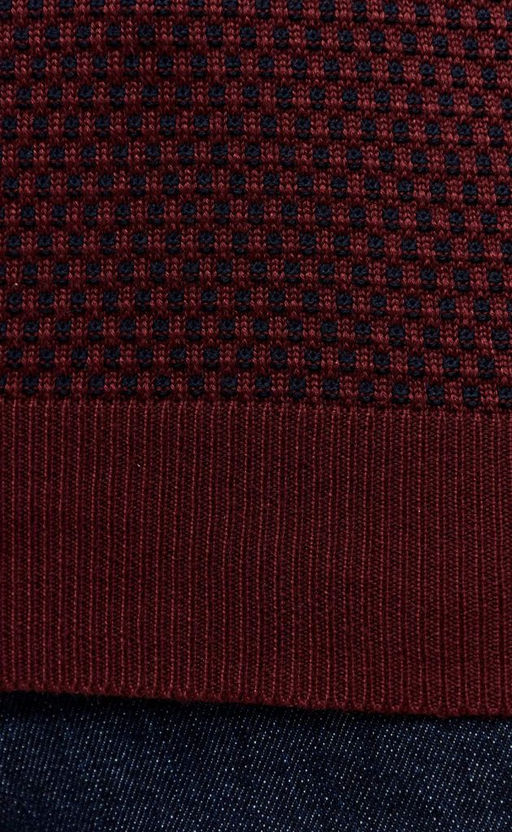 Джемпер F121-15-12032 bordo - Fine joyce фото 7