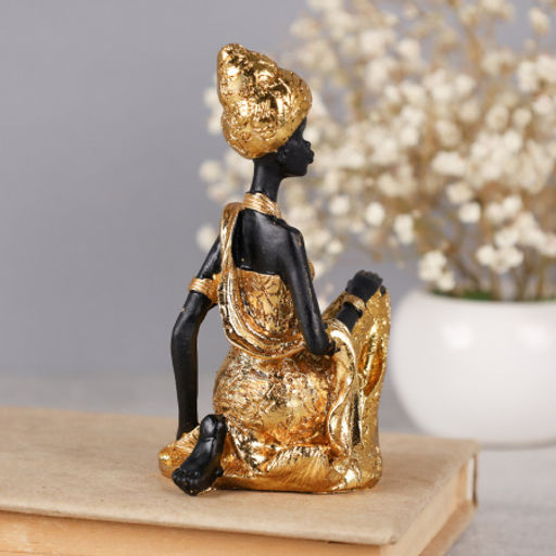 Статуэтка Африканка 7х5х11 см / LY233334 /уп 96/ - ГалеонТрейд фото 3