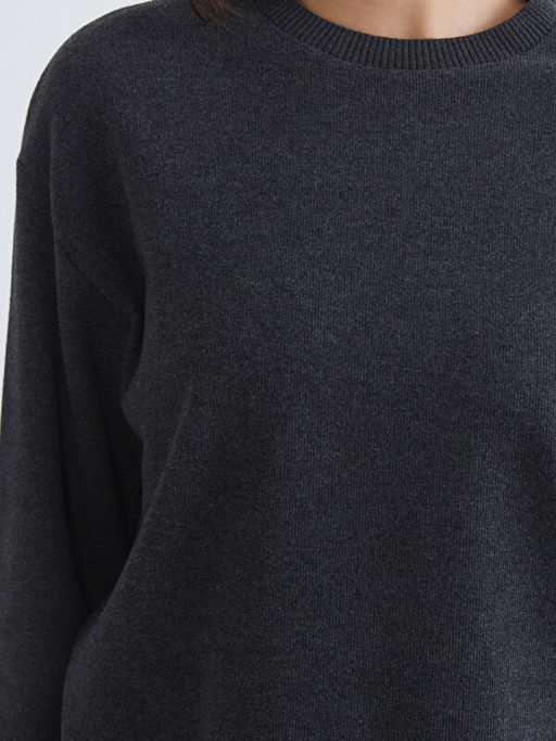 Bisiklet Yaka Kad?n Sweatshirt