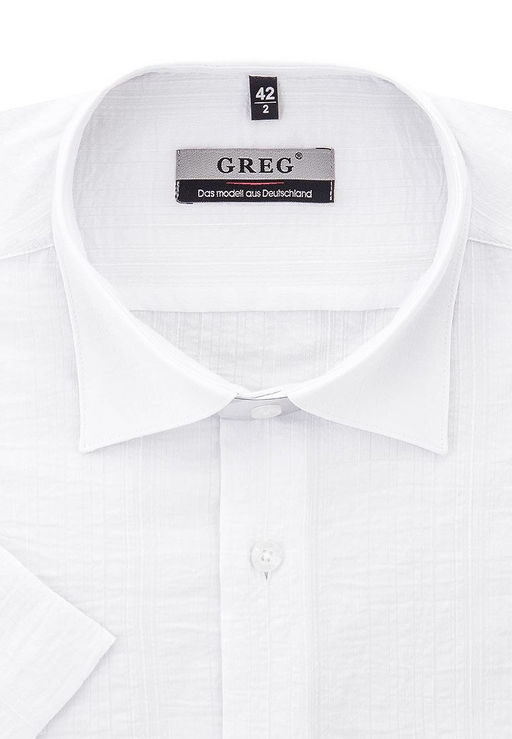 Сорочка мужская короткий рукав GREG Gb111/309/306/Z