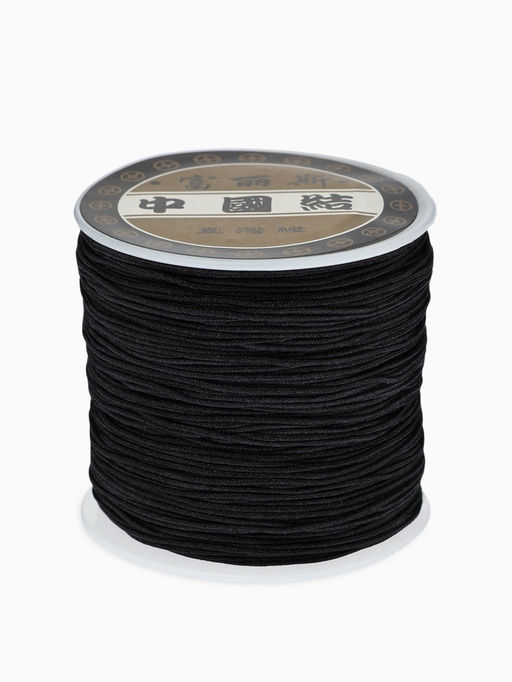 Шнур Шамбала длина 100 м, d=1 мм, чёрный