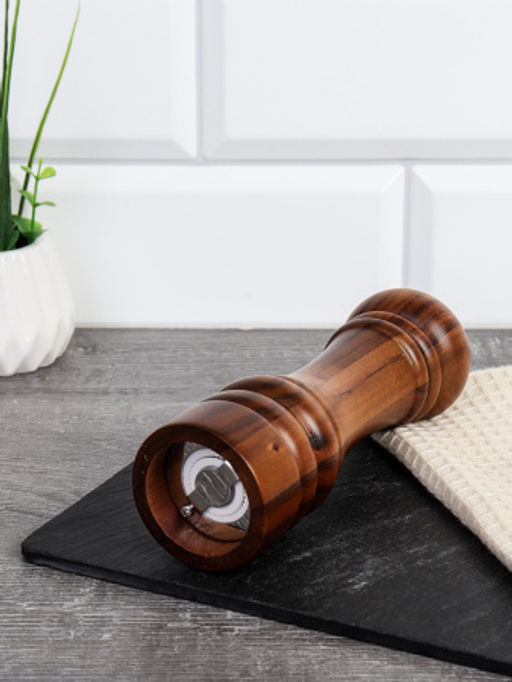 Мельница для специй и соли 15 см Акация / JS1197N-15 /уп 100/ - Галеонтрейд фото 3