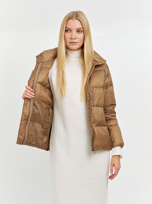 Пуховик женский стеганый укороченный - Glenfield фото 4