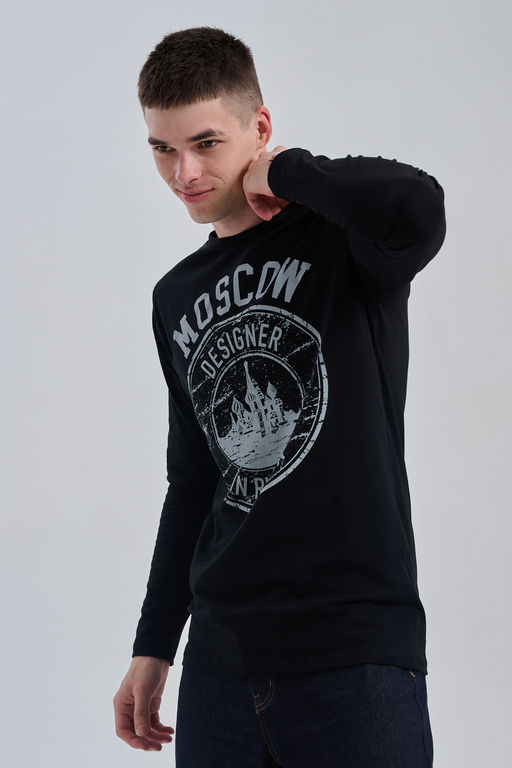 8573 футболка с дл.рукавом унисекс