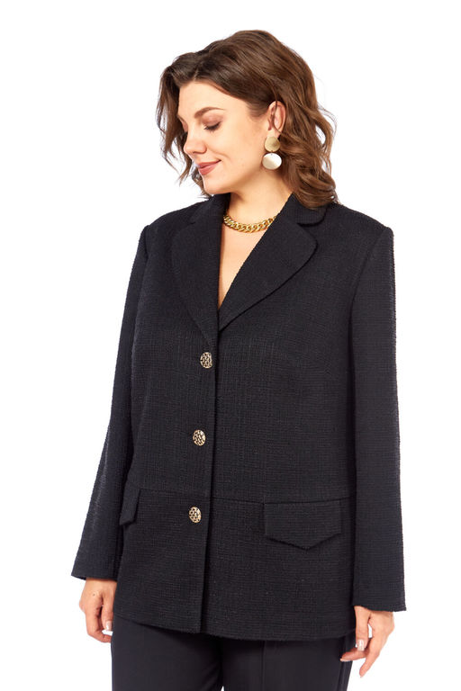 Костюм Элль стиль 2403 черный фото 7