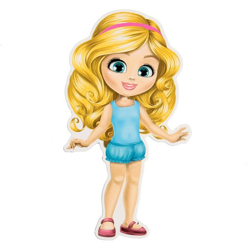 Магнитная игра Одень куклу: Маленькая модница - Happy valley фото 3