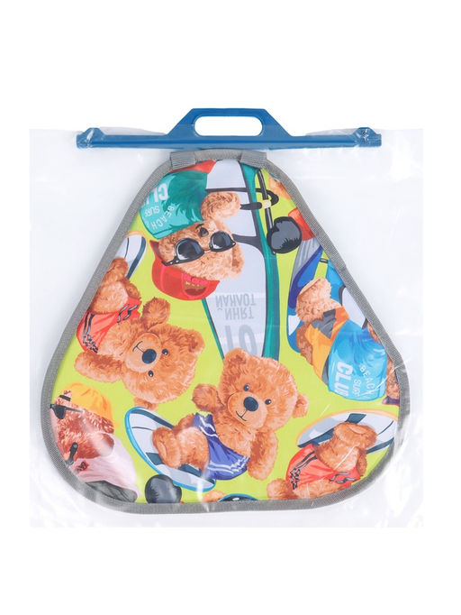 Ледянка мягкая Bear, треугольная, цвет МИКС