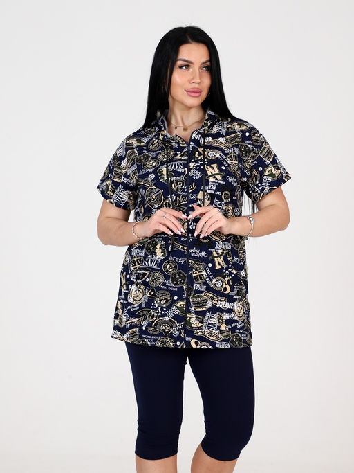 ДК-265 бриджи ДОМАШНИЙ ЖЕНСКИЙ КОСТЮМ (Желтый парус) - А-дина фото 2