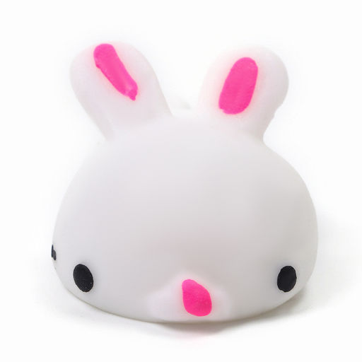 Цена за 2 шт. Антистресс сквиш мялка «Зайка», с наклейки, в пакете