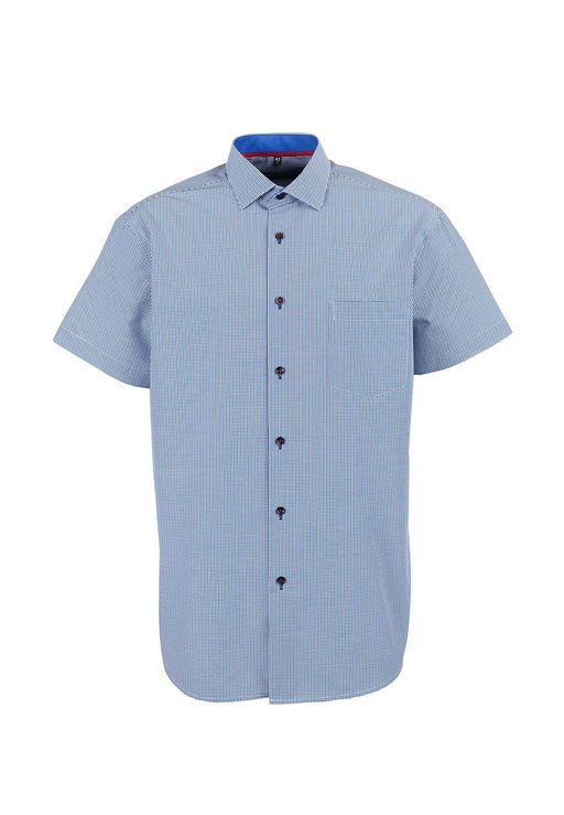 Сорочка мужская короткий рукав GREG 124/109/7489/Z/1  фото 6