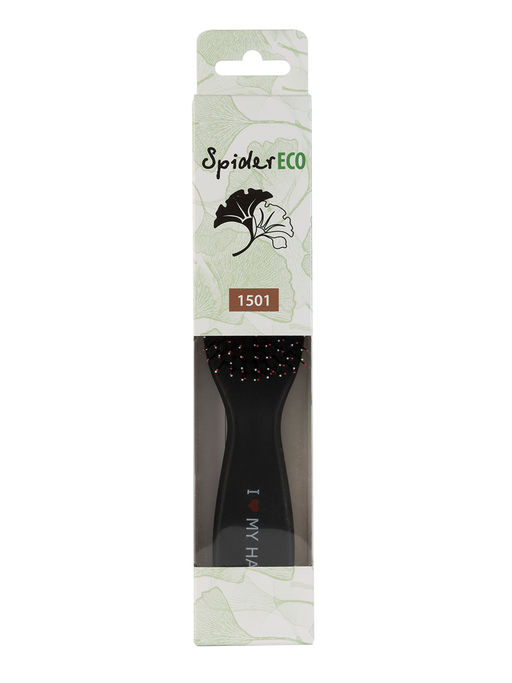 Щетка ILMH "Spider Soft" 1501 черная матовая M