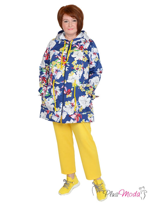Парка с капюшоном Модель №931 размеры 44-84 - Plusmoda фото 6