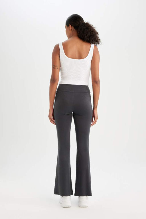 Брюки DeFactoFit из модала с расклешенными штанинами  фото 6