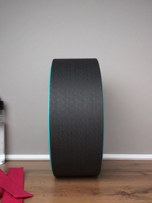 Колесо для йоги и пилатеса 32Х12 / YW32-BB / черный-голубой / уп10 - Галеонтрейд фото 5