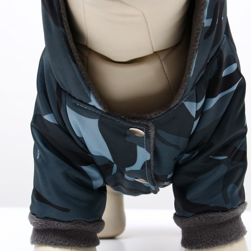 Комбинезон зимний для животных Камуфляж, 3XL (ДС 36-38, ОГ 48-52 см, ОШ 36-37 см), микс - Simaland фото 5