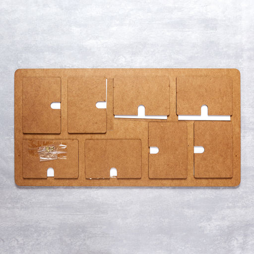 Фоторамка - коллаж на 8 фото 10?15 см Love, ЛХДФ, 65?34 см