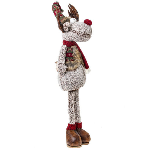 Игрушка набивная "Лось", L27 W18 H91 см