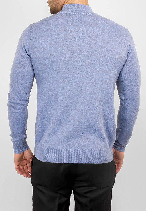 Джемпер мужской GREG G122-05427 (голубой фиолет м.)  фото 2