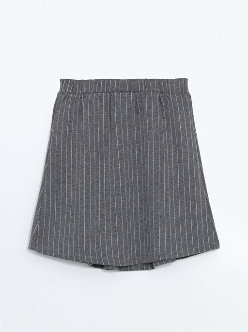 Beli Lastikli ?izgili K?z ?ocuk Etek - Waikiki фото 3