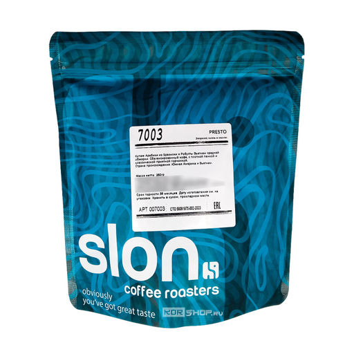 Кофе в зернах Эспрессо Presto, 250 г Акция