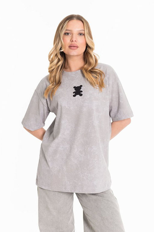 Футболка М324234Тг серый