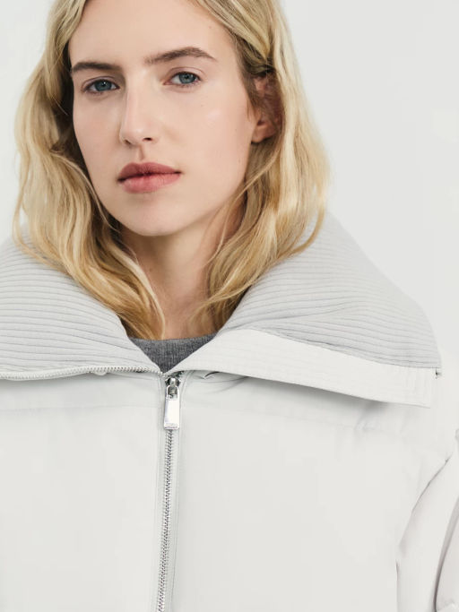 Куртка с вязаным воротником / Zarina фото 6