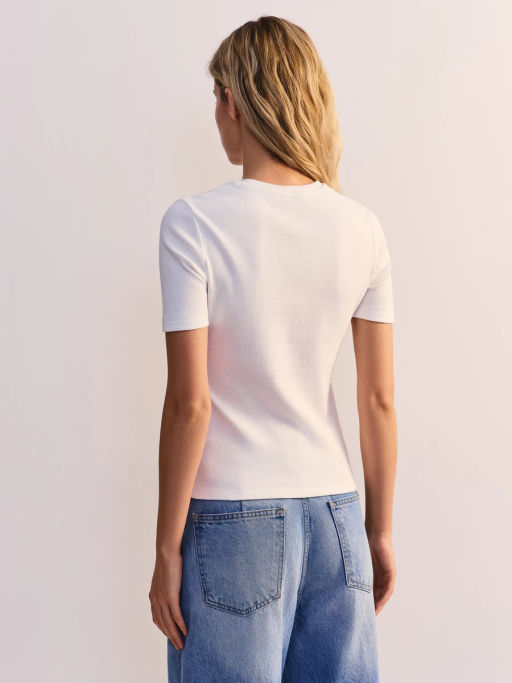Футболка облегающего кроя из хлопка SLIM0726-1 / Zarina