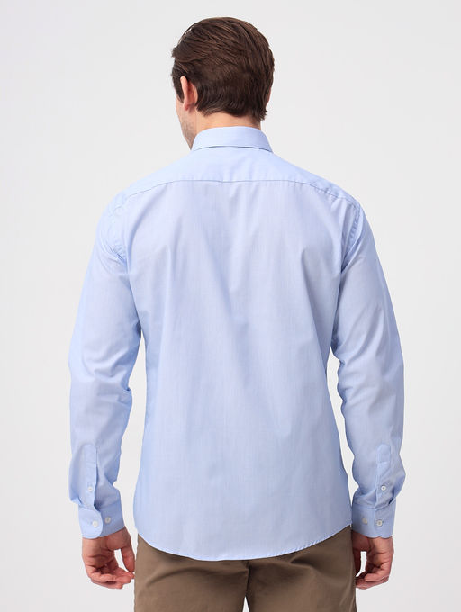 Сорочка мужская длинный рукав GREG 121/131/0036/Z/1p  фото 5