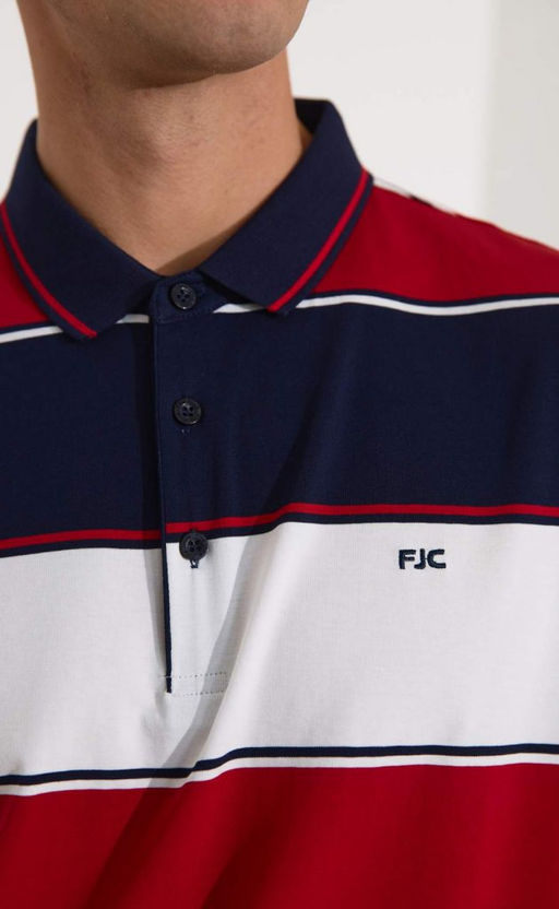 Футболка-поло F411-07-5199 red - Fine joyce фото 5