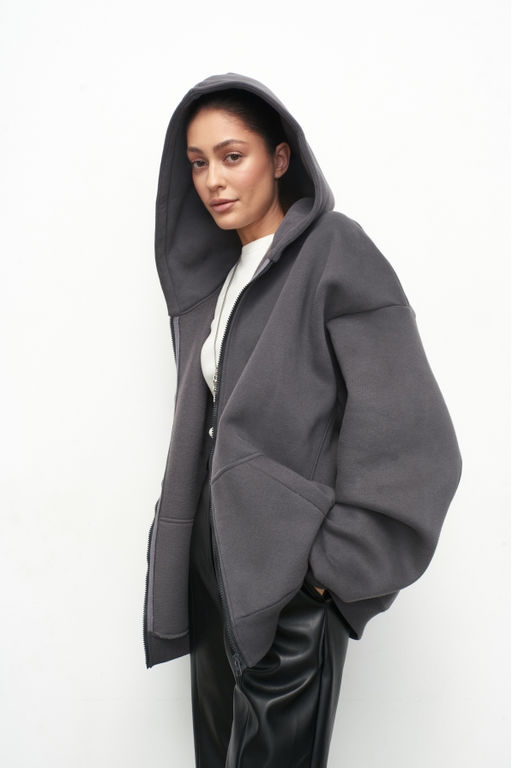 Худи ZIP Графит - Erist store фото 7