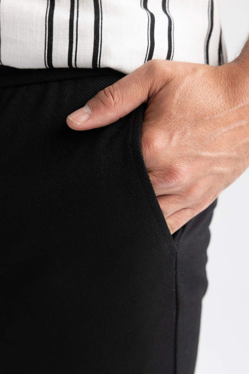 Брюки Jogger, эластичные во всех направлениях, двойные штанины - Defacto фото 4
