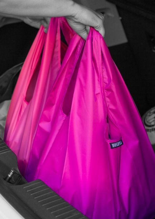 Мод.3, Сумка-майка (SM3). Лиловый - Moshna фото 5