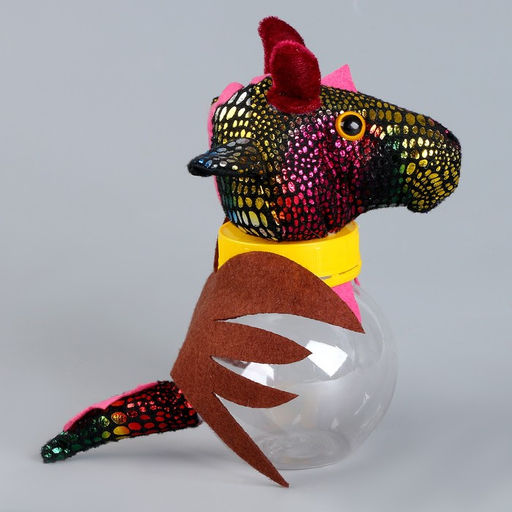 Цена за 5 шт. Конфетница «Динозавр», 18 см, цвета МИКС