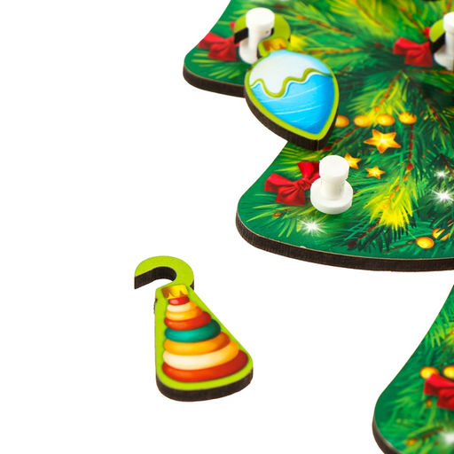 Развивающая игрушка «Новый год! Ёлочка», 15×20 см