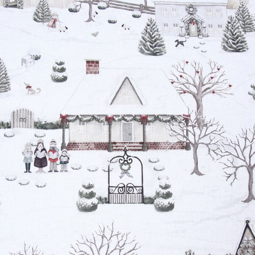 Постельное бельё евро Этель Winter countryside, поплин