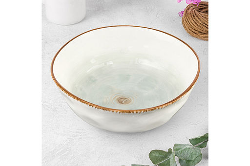 Салатник 23*23*9 см 2,2 л "Кантри" голубой