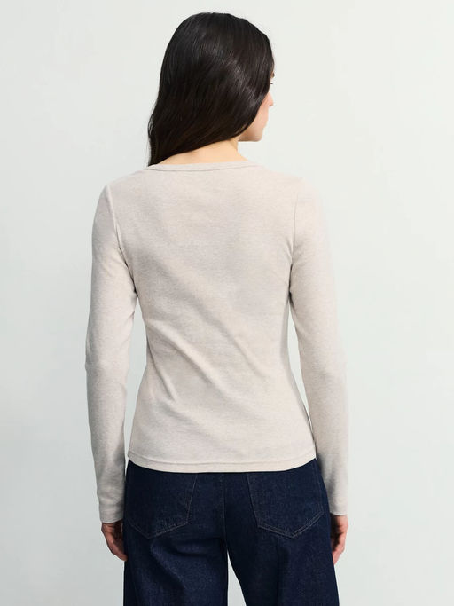 Лонгслив с застежкой на груди / Zarina  фото 5