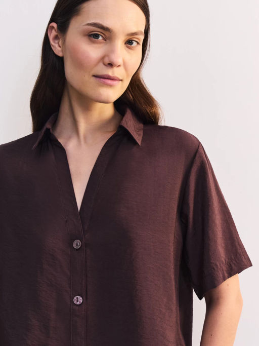 Блуза из вискозы с коротким рукавом ZR2605012011-27 / Zarina