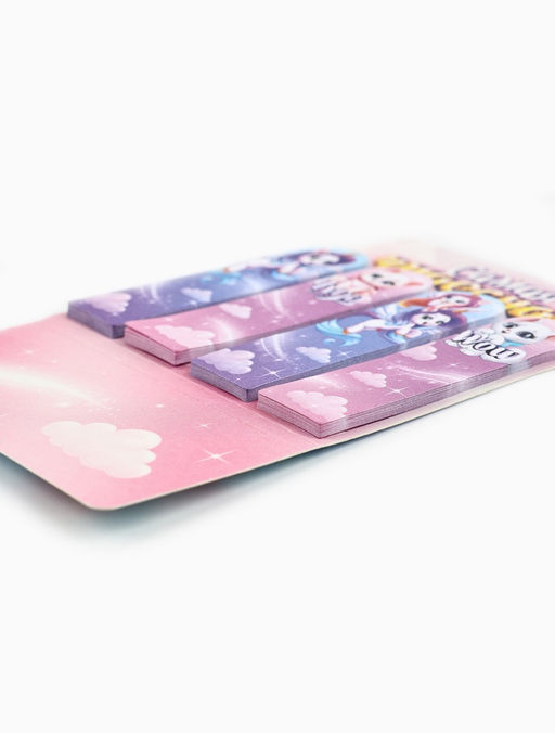 Цена за 2 шт. Стикеры-закладки с липким краем 4 шт., 20 л Самая чудесная!