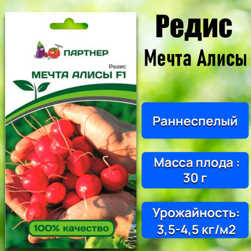 Редис Мечта Алисы F1