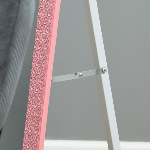 Зеркало напольное «Клик Мебель», в полный рост, 161×46×6 см, цвет розовый