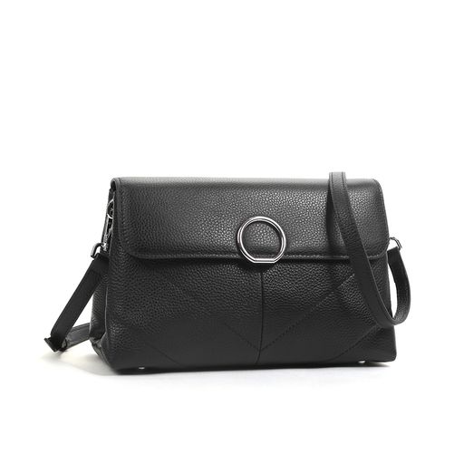 Женская сумка,кожа, MIRONPAN 63008 Черный  фото 7