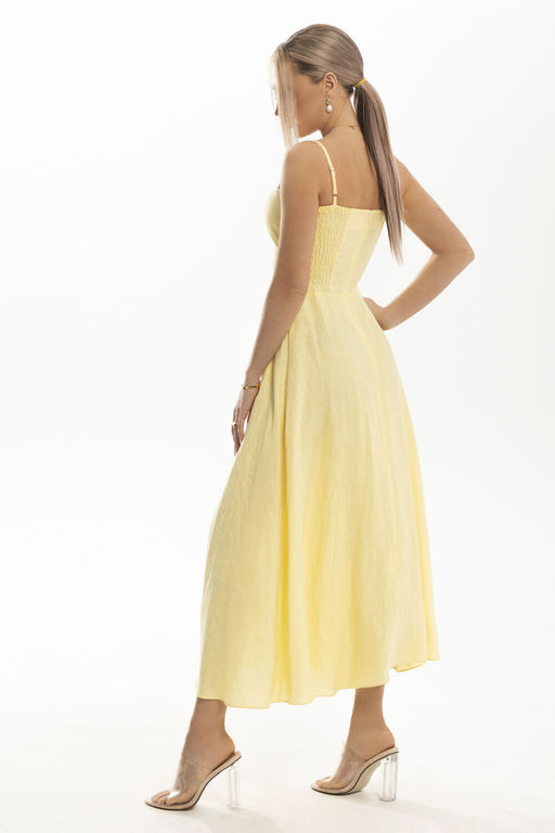 Платье Golden Valley 4937-2 желтый  фото 4