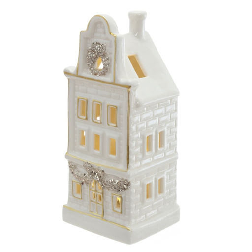 Фигурка декоративная "Домик" с подсветкой (2хLR44), L7 W6 H16 см